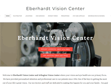 Tablet Screenshot of eberhardtvision.com